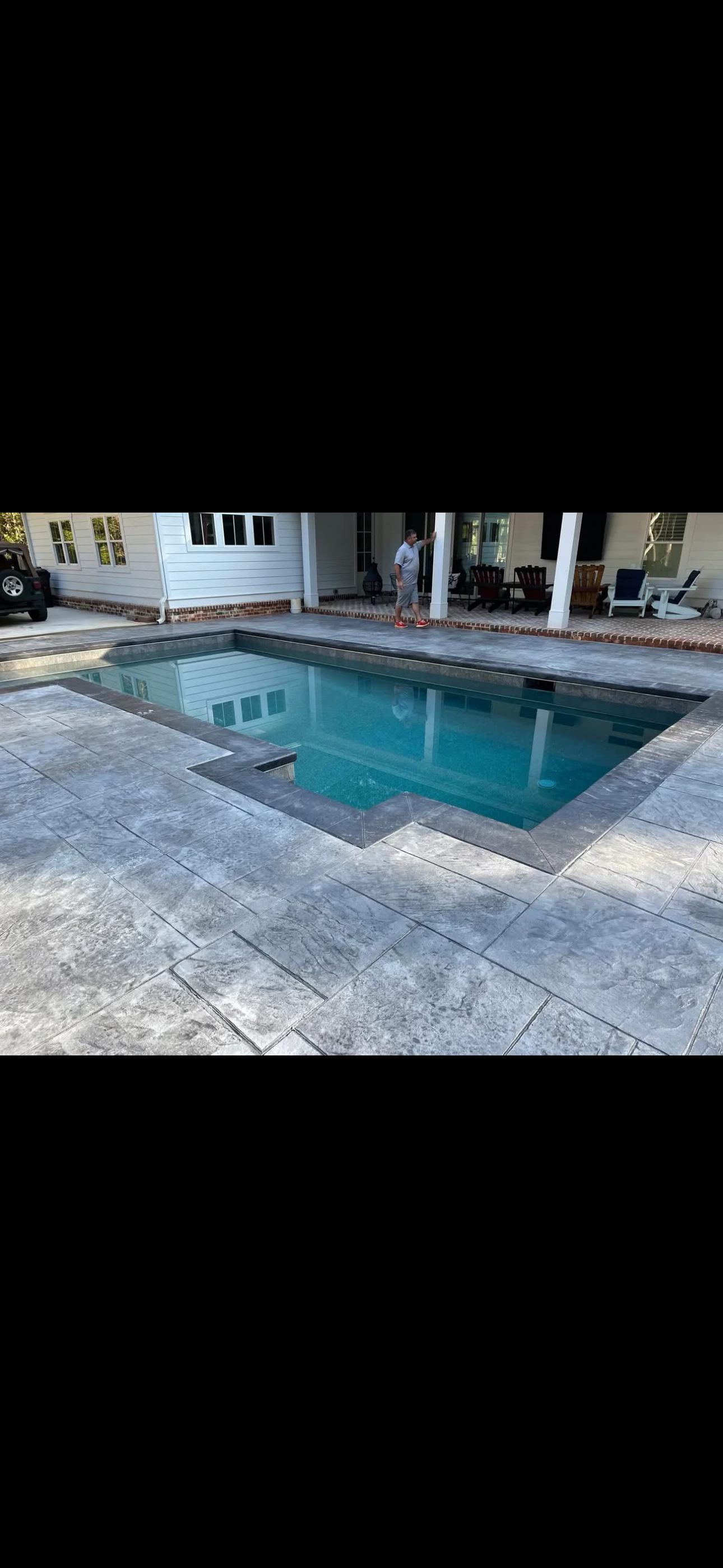 Classic Rectangular with Stamped Deck