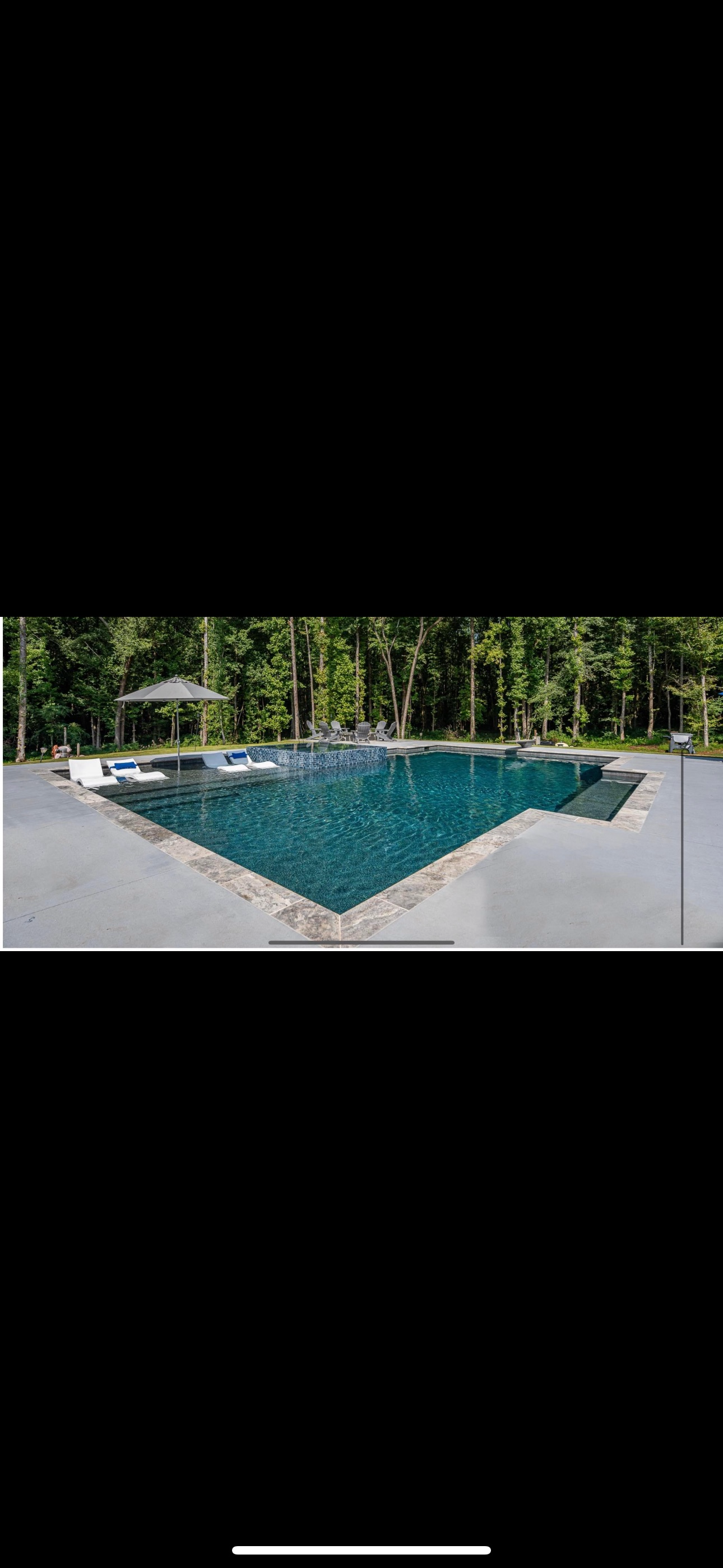 Gunite pool